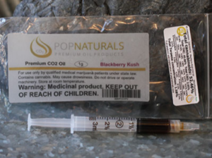Blackberry Kush Cannabis Oil